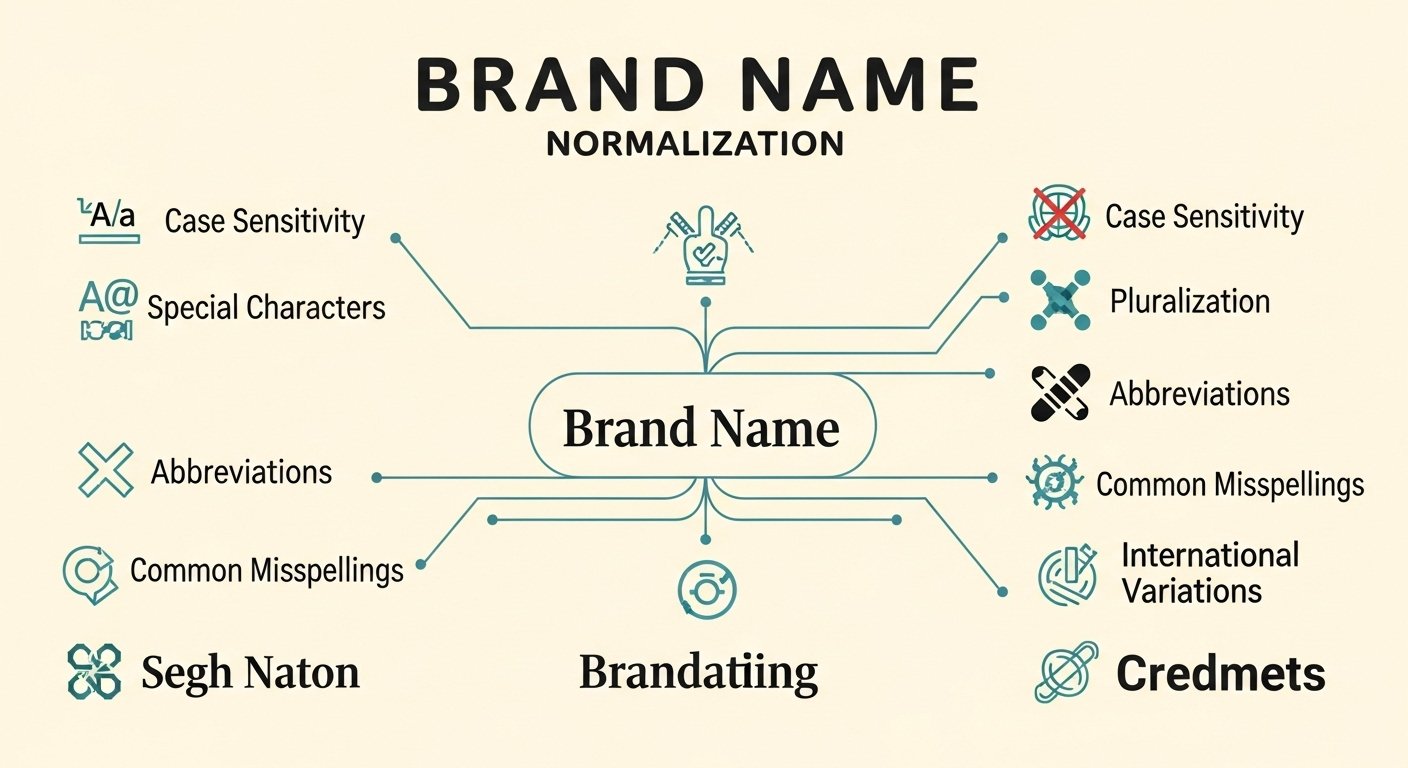 Brand Name Normalization Rules