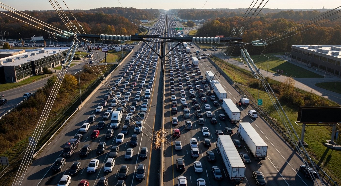 I-75 Power Line Shutdown